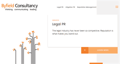 Desktop Screenshot of byfieldconsultancy.com