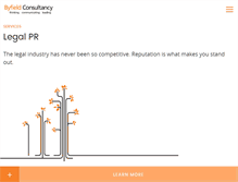 Tablet Screenshot of byfieldconsultancy.com